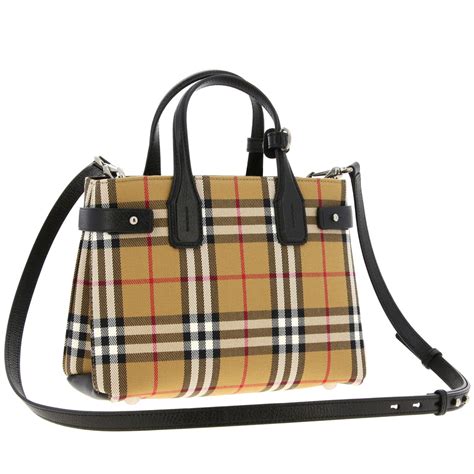 pouch nera burberry|mini burberry handbags.